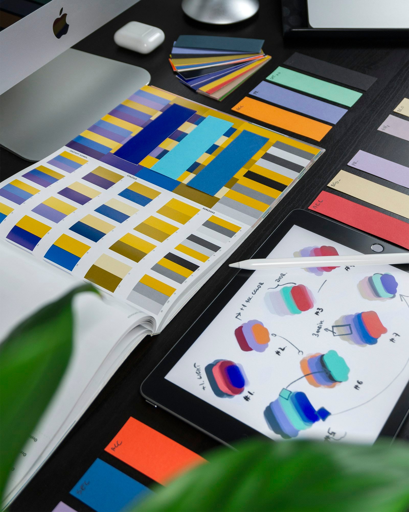 Diseño web moderno y colorido representando tendencias digitales