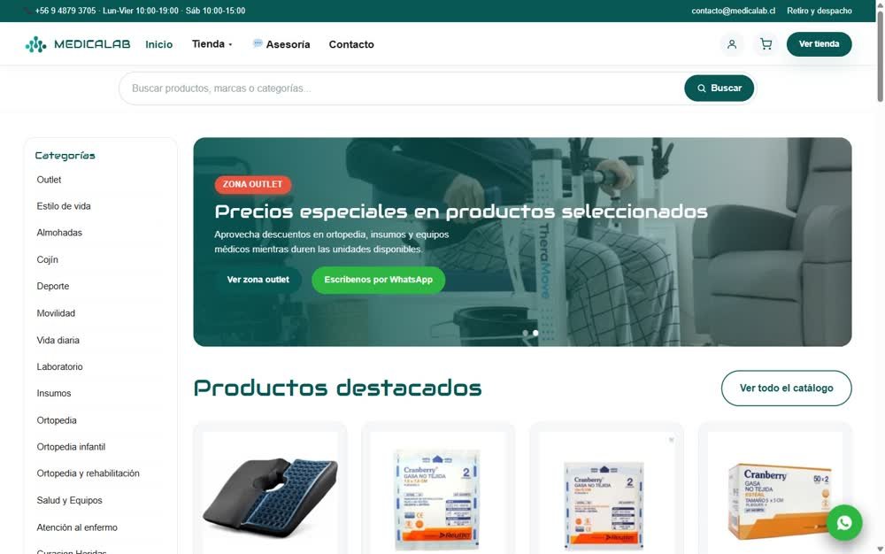 Portada de medicalab.cl