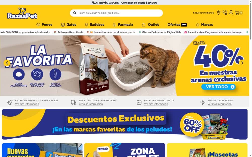 Portada de razaspet.cl